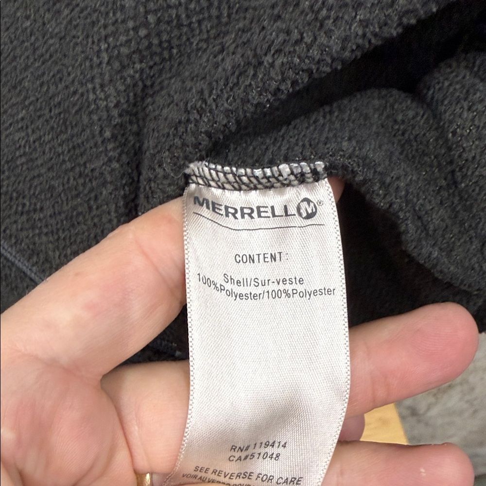 Merrell Men's Charcoal Performance Jacket - Picture 7 of 7